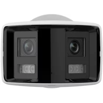 Hikvision DS-2CD2T47G2P-LSU/SL 4MP AcuSense Outdoor Bullet IP Camera with 2.8mm Lens, White Light, Two-Way Audio, Strobe Light, PoE