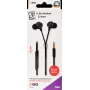 2GO 794476 Wired In-Ear Headset with Microphone, Anthracite