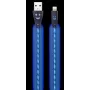 2GO 795536 USB-A to Lightning Cable 1m Blue