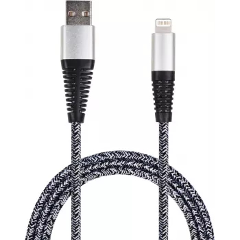 2GO 795952 USB Cable 1 m USB B Lightning Silver (795952)