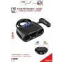 2GO 797256 Universal Car Charger 12/24V 2.4A USB-A Black