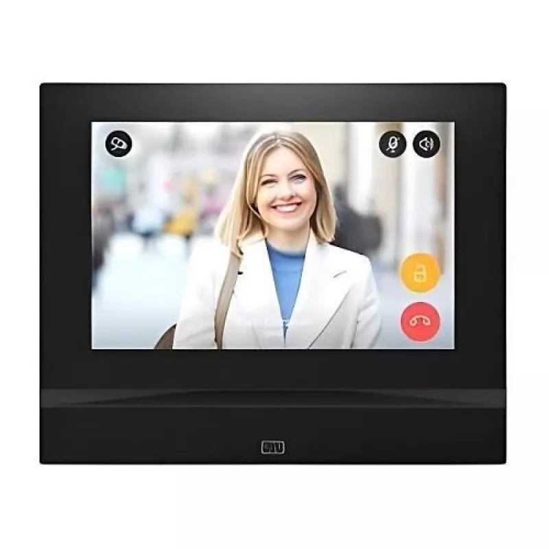 2N Indoor View – Indoor Station with WLAN, Black (91378611)