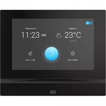 2N Indoor View – Indoor Station with WLAN, Black (91378611)