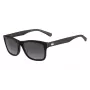 Lacoste Unisex Square Sunglasses L683SP Black/Grey 55mm L683SP5516001