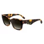 KARL LAGERFELD KL6161S-240 Women's Oversized Square Sunglasses, Havana Brown with Brown Gradient Lenses, 63/14/140 mm