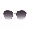 GUESS GF0407-21B Women's Sunglasses - 59mm Plastic Frame, UV400 Protection