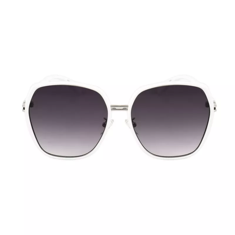 GUESS GF0407-21B Women's Sunglasses - 59mm Plastic Frame, UV400 Protection