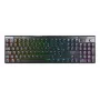 CHERRY XTRFY MX 10.1 Wireless Low-Profile Gaming Keyboard, AZERTY, RGB, Black