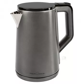 PROFI COOK Electric Kettle PC-WK 1290 Anthracite - 1.5L Capacity - 2200W