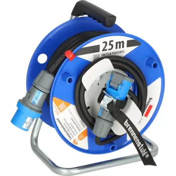 Brennenstuhl Garant G CEE 3 IP44 Camping Cable Reel 25m