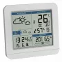 TFA Sky 35.1152.02 Wireless Weather Station with Color Display, 2-Day Forecast, Radio-Controlled Clock, White