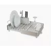 Joseph Joseph Extend Expandable Stone Dish Drainer, Light Grey/Silver, 851692