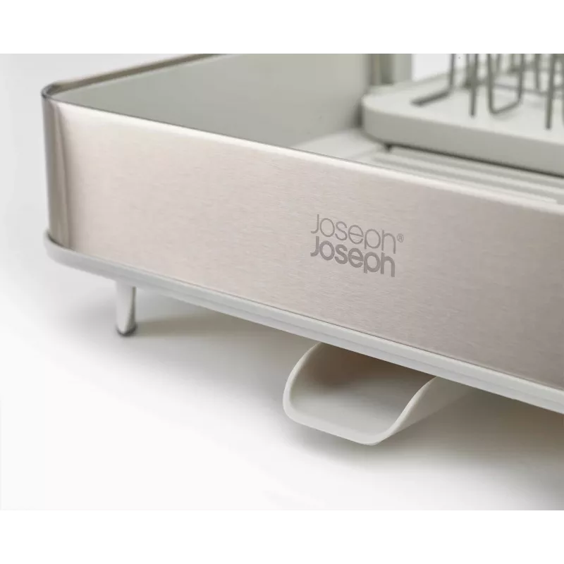 Joseph Joseph Extend Expandable Stone Dish Drainer, Light Grey/Silver, 851692