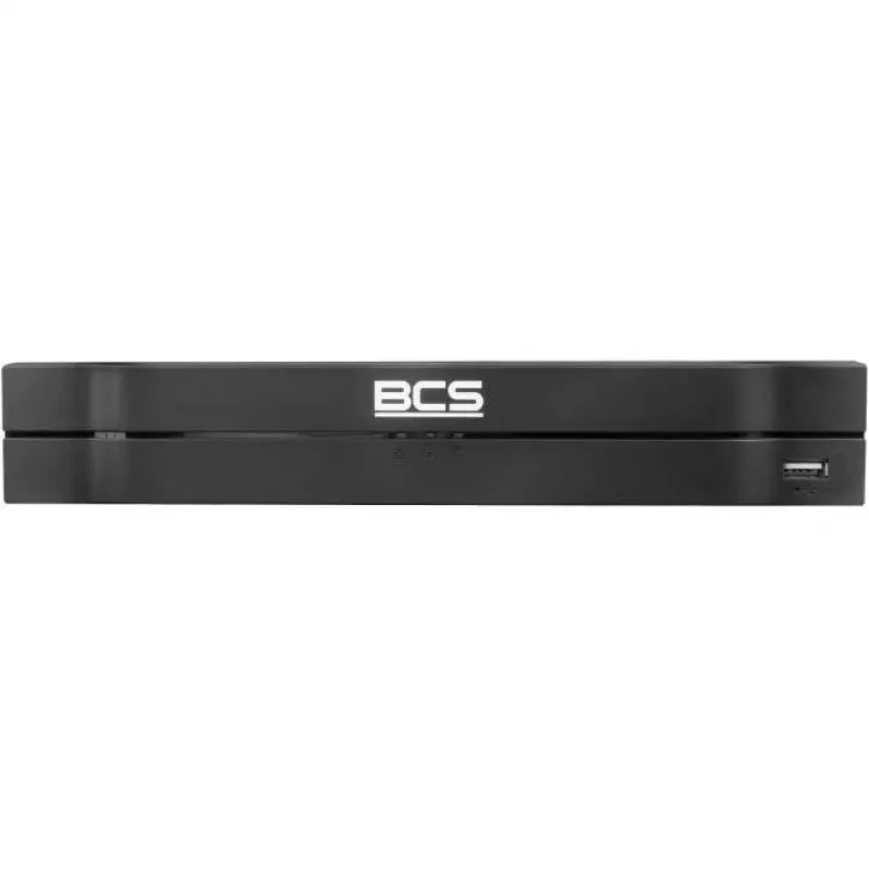BCS 4-Channel IP Recorder BCS-L-NVR0401-4KE-4P(2L) with PoE, 8MP, H.265+