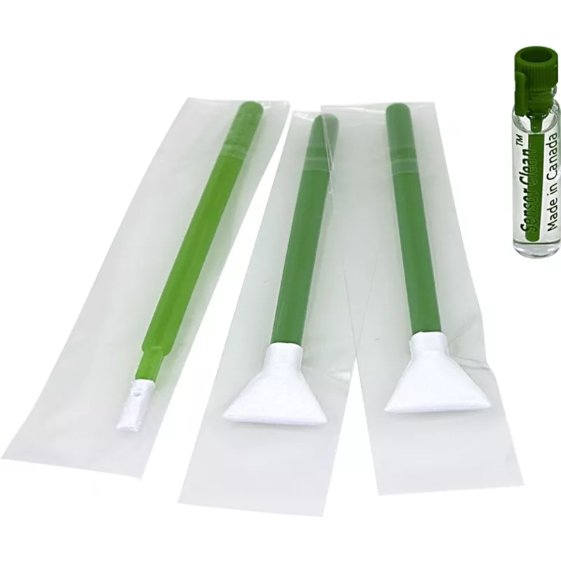 Visible Dust MXD Swabs - Camera Cleaning Pad - Digital Camera - Green - 12 Pack
