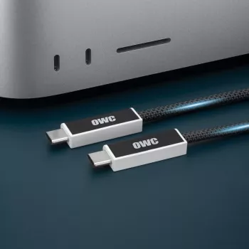 OWC Active Optical USB4 USB-C Cable 3m (10ft) - 40Gbps, 100W, Black