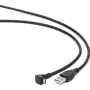 Gembird USB 2.0 Cable USB-A to Micro-USB-B 1.8m Black 90-Degree Angled
