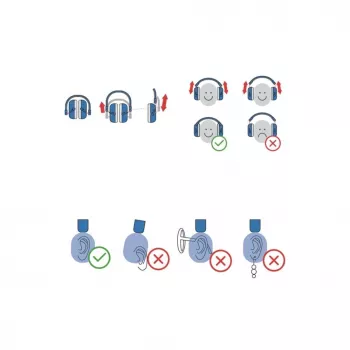 Momini Kids Noise-Reducing Earmuffs Milo Blue