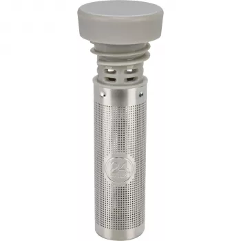 24Bottles Infuser Lid Grey - Stainless Steel & Silicone Screw-on Lid for 24Bottles Bottles