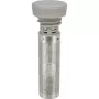 24Bottles Infuser Lid Grey - Stainless Steel & Silicone Screw-on Lid for 24Bottles Bottles