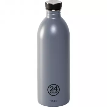 24Bottles Urban Bottle 1000 ml Formal Grey Stainless Steel Screw Cap