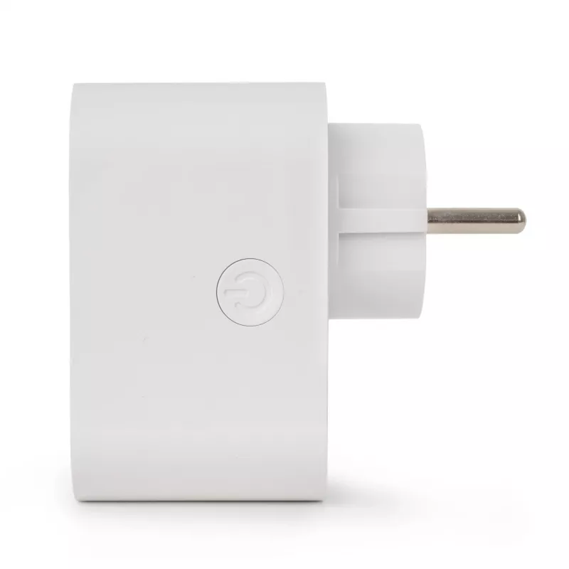 ENTAC Smart WiFi Plug 1x Schuko with 2x USB-A and 1x USB-C, White