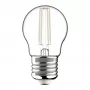 Avide LED Bulb White Filament Mini Globe 4.5W E27 Warm White 2700K