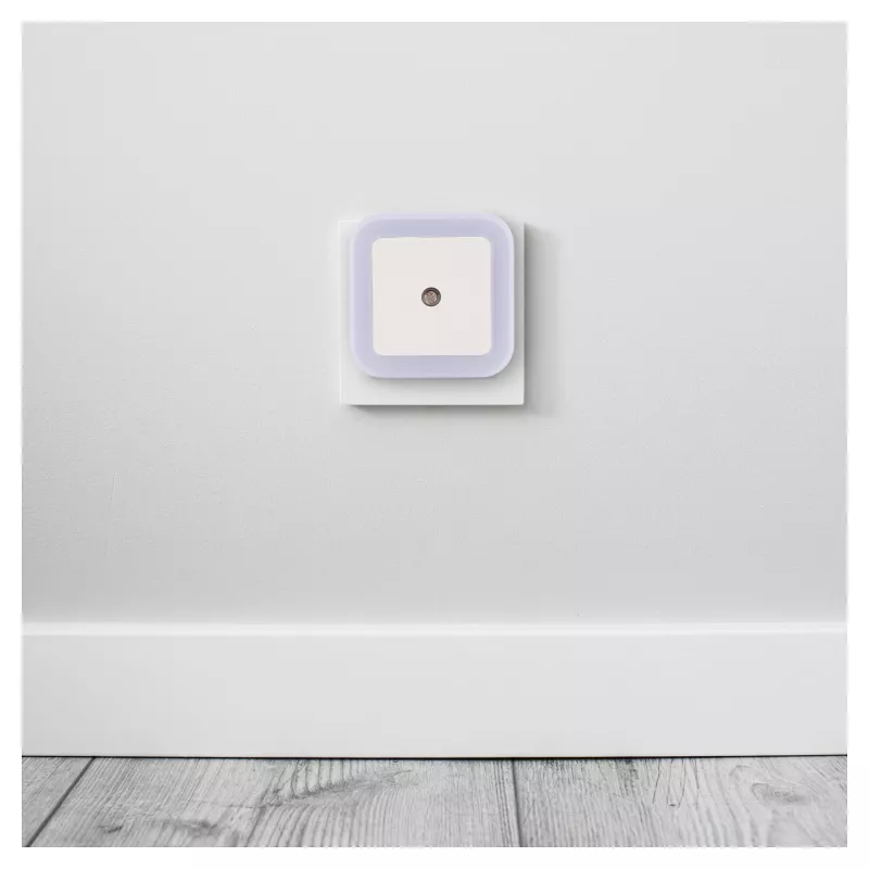 ENTAC Night Light 0.5W Square Cool White with Dusk Sensor