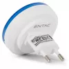 ENTAC Night Light 0.5W Circular Cool White Blue Twilight Sensor