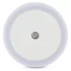 ENTAC LED Night Light 0.5W Round Warm White with Dusk Sensor