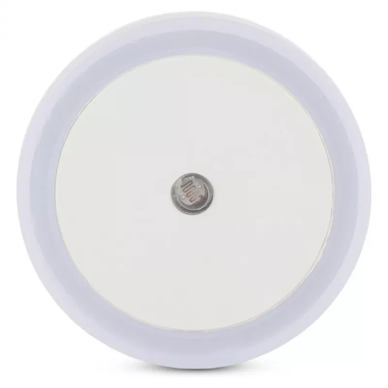ENTAC LED Night Light 0.5W Round Warm White with Dusk Sensor