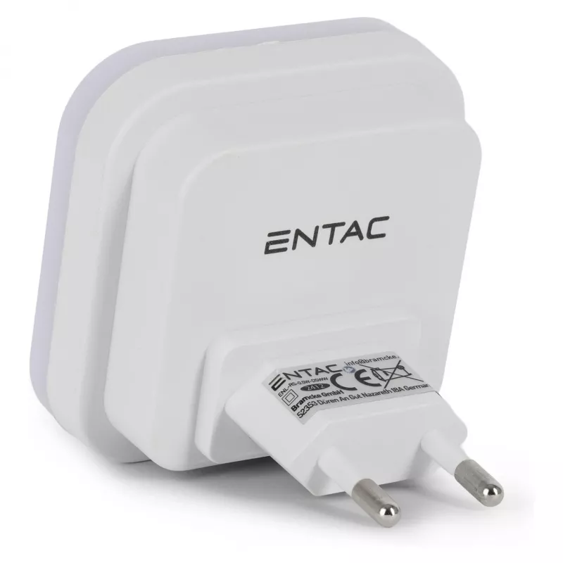 ENTAC Night Light 0.5W Square Warm White Dusk-to-Dawn Sensor