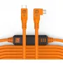 Tether Tools TetherPro USB-C to USB-C Right Angle Orange 9.4m