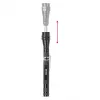 ENTAC EFL-1W-FLEX-ALU 1W LED Flashlight with Telescopic Neck, Aluminium, Black