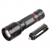 ENTAC EFL-ZOOM-5W-ALU Zoomable LED Flashlight 350 Lumens Black