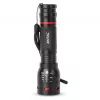 ENTAC EFL-ZOOM-5W-ALU Zoomable LED Flashlight 350 Lumens Black