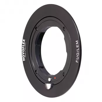 Novoflex FUG/LEM Leica M Lens to Fujifilm GFX Camera Adapter, Black