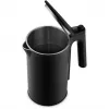 MEDION MD 12106 Electric Kettle 1.5L 2200W Black Stainless Steel Keep Warm Function