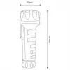 ENTAC EFL-2D-PL Flashlight 2D Plastic Black