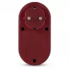 ENTAC Wall Plug Adapter with 2x USB-A Burgundy