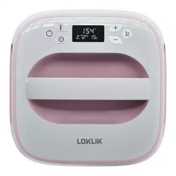 LOKLIK Easy Heat Press Pink - Mini Heat Press 350W 205°C