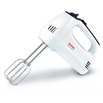 TEFAL HT3101 QuickMix Hand Mixer, 300 W, 5 Speeds, Turbo, White