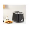 TEFAL Toaster TT7208E0 Collection Retro 850 W 2 Slots Stainless Steel Black