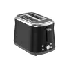 TEFAL Toaster TT7208E0 Collection Retro 850 W 2 Slots Stainless Steel Black