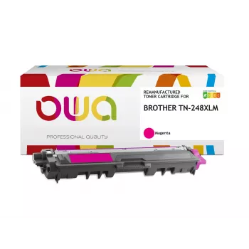 Armor OWA Compatible Toner Cartridge Magenta Extra High Yield for Brother TN248XLM