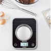 TEFAL Kitchen Scale BC50D2V0 Optiss - Digital LCD, 5 kg Capacity, Black