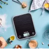 TEFAL Kitchen Scale BC50D2V0 Optiss - Digital LCD, 5 kg Capacity, Black
