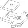 NEXO VNI-CLADAPT Ceiling Mount Adapter for VNI Series Loudspeakers