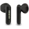 Guess 4G Metal Logo True Wireless Stereo Bluetooth Earbuds with Charging Case (Black)