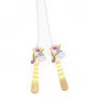 Janod Applepop Unicorn Jump Rope with Wooden Handles 3+